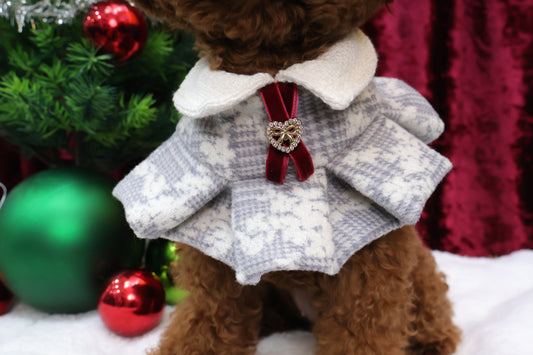 Silverdust Ruffled Cape