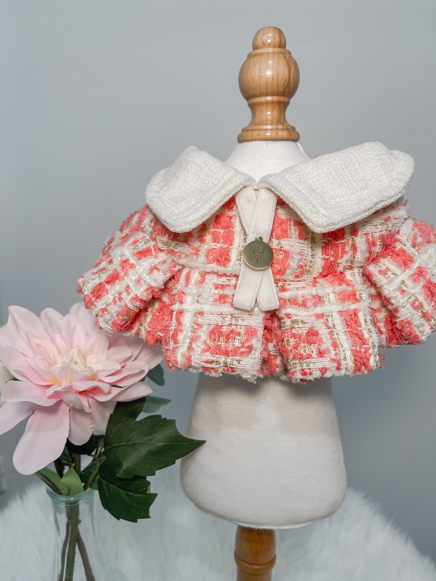 Francesca Ruffled Cape