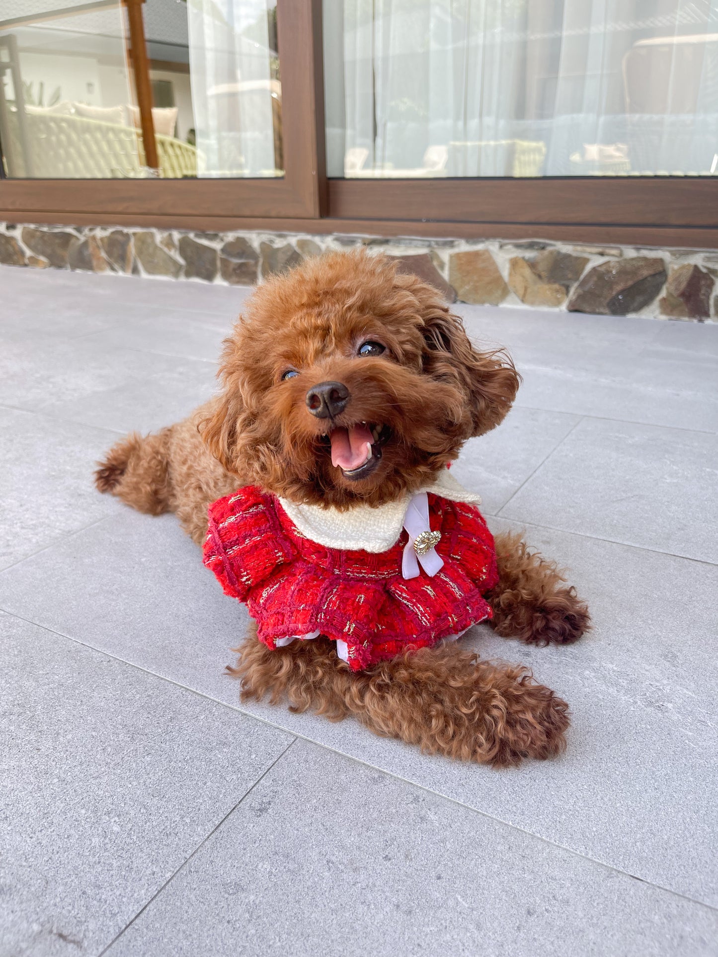 Gingerglow Ruffled Cape