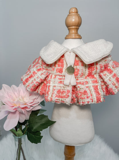 Francesca Ruffled Cape